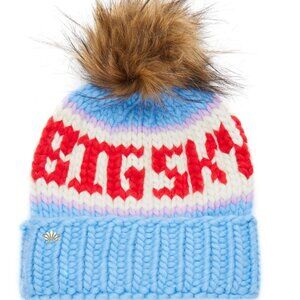 The Big Sky Beanie ~ Sky Blue Multi